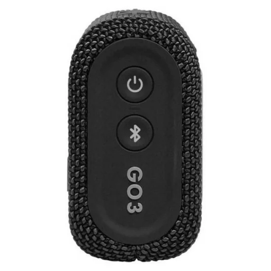 JBL Go 3 Portable Bluetooth Speaker - Black